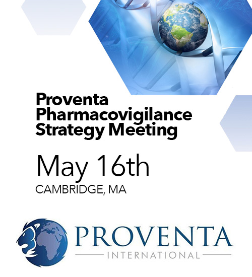 Proventa Pharmacovigilance Strategy Meeting