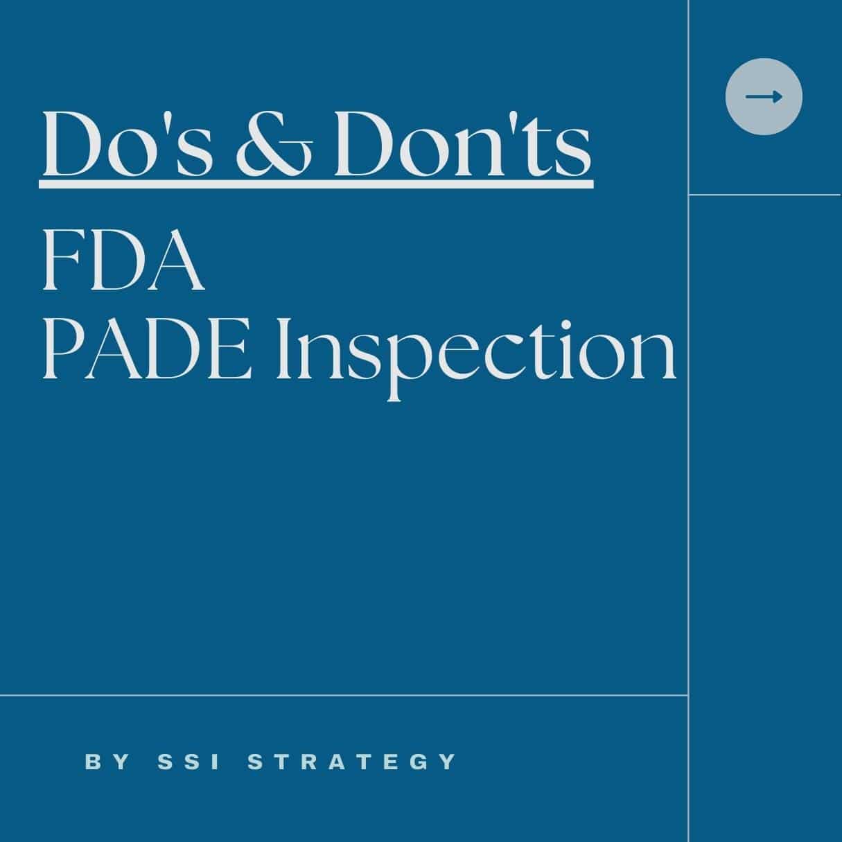 Dos & Donts PADE Inspection